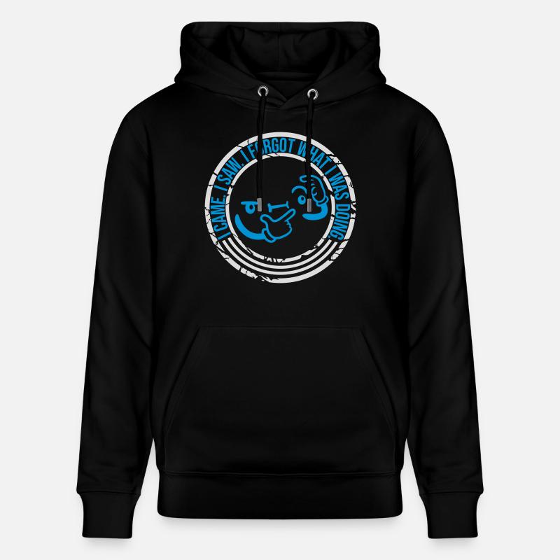 Je suis venu voir oublier - Sweat à capuche bio CRUISER Stanley/Stella Unisexe - noir