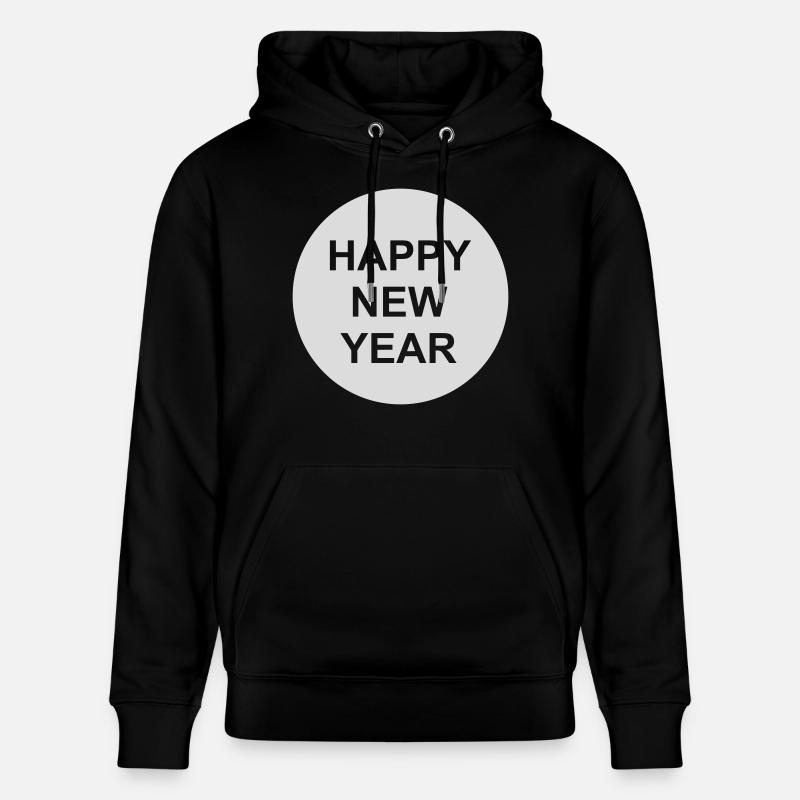 Citation Bonne année - Sweat à capuche bio CRUISER Stanley/Stella Unisexe - noir