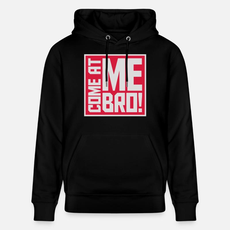Viens à moi bro - Sweat à capuche bio CRUISER Stanley/Stella Unisexe - noir