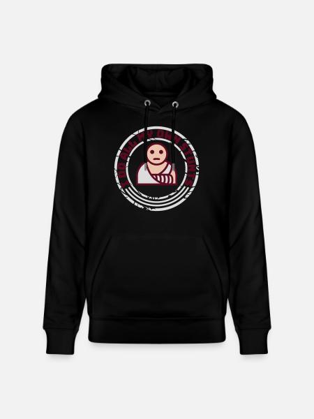 all my own stunts - Stanley/Stella CRUISER Unisex Organic Hoodie - black