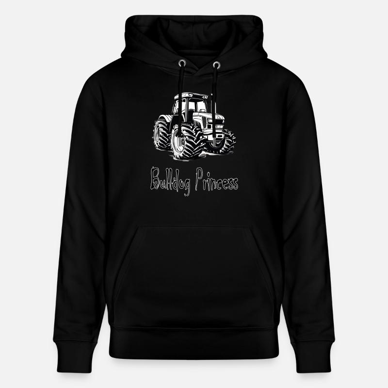 Princesse bouledogue - Sweat à capuche bio CRUISER Stanley/Stella Unisexe - noir