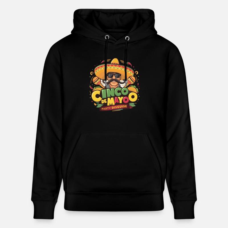 cinco de mayo - Sweat à capuche bio CRUISER Stanley/Stella Unisexe - noir