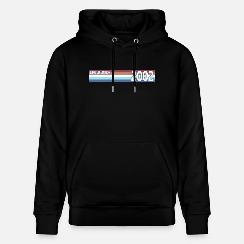 rétro 2002 limited edition - Sweat à capuche bio CRUISER Stanley/Stella Unisexe - noir