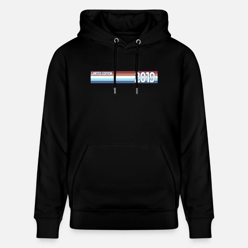 rétro 2019 limited edition - Sweat à capuche bio CRUISER Stanley/Stella Unisexe - noir