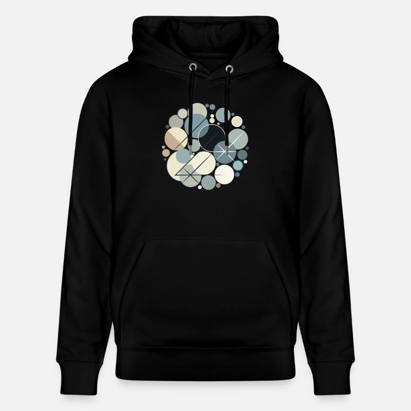 Conception Serene Shapes - Sweat à capuche bio CRUISER Stanley/Stella Unisexe - noir