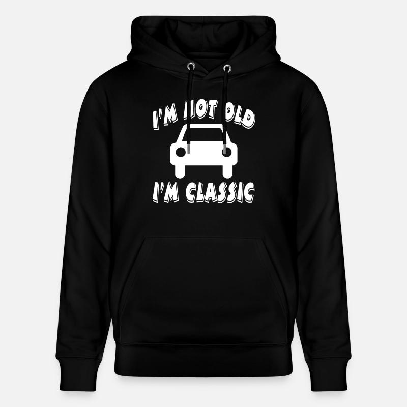 Voiture - Sweat à capuche bio CRUISER Stanley/Stella Unisexe - noir