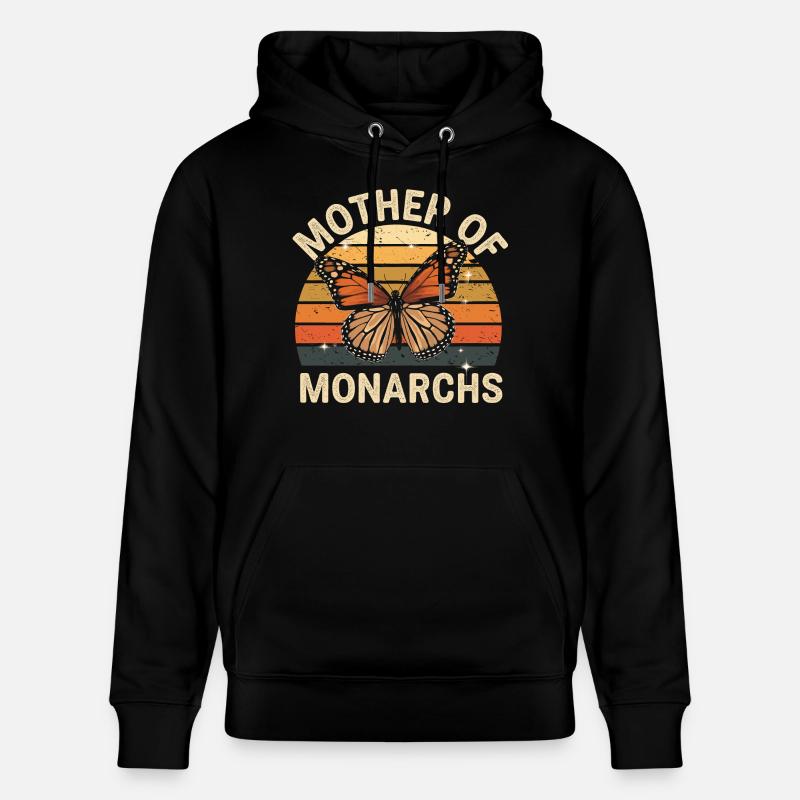Papillon monarque Passion - Sweat à capuche bio CRUISER Stanley/Stella Unisexe - noir