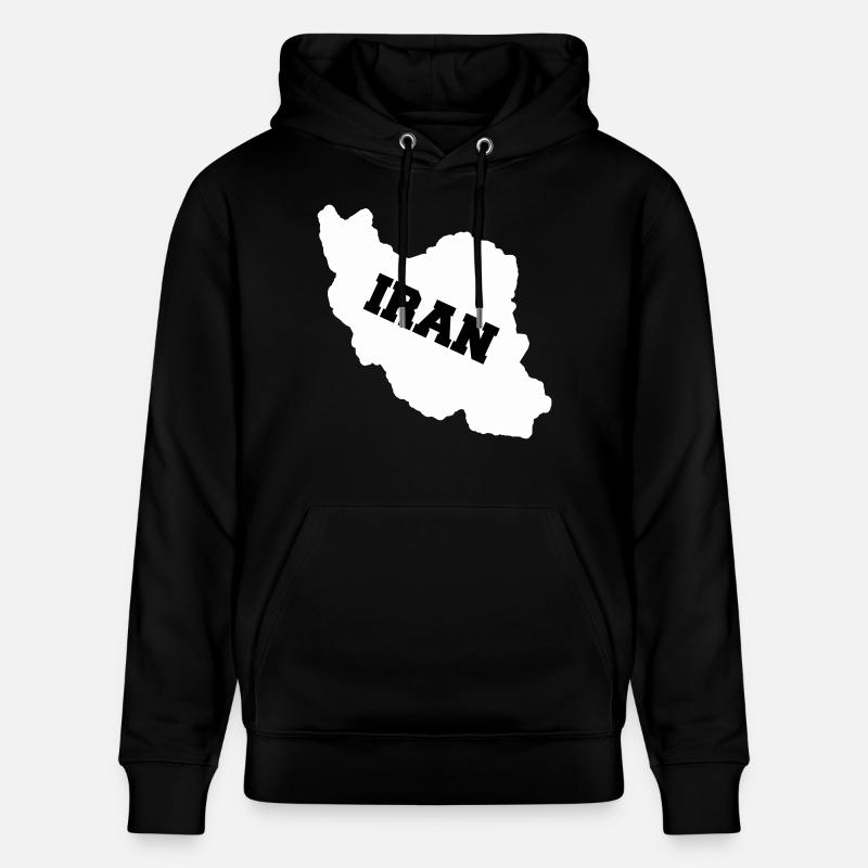 Iran - Sweat à capuche bio CRUISER Stanley/Stella Unisexe - noir