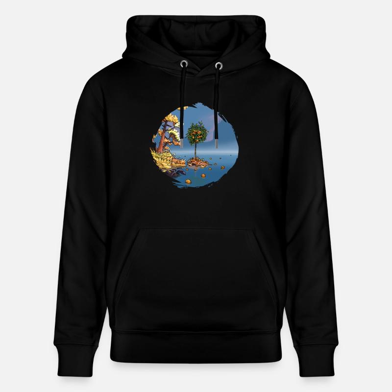 Le Clémentinier sur le Lac - Sweat à capuche bio CRUISER Stanley/Stella Unisexe - noir