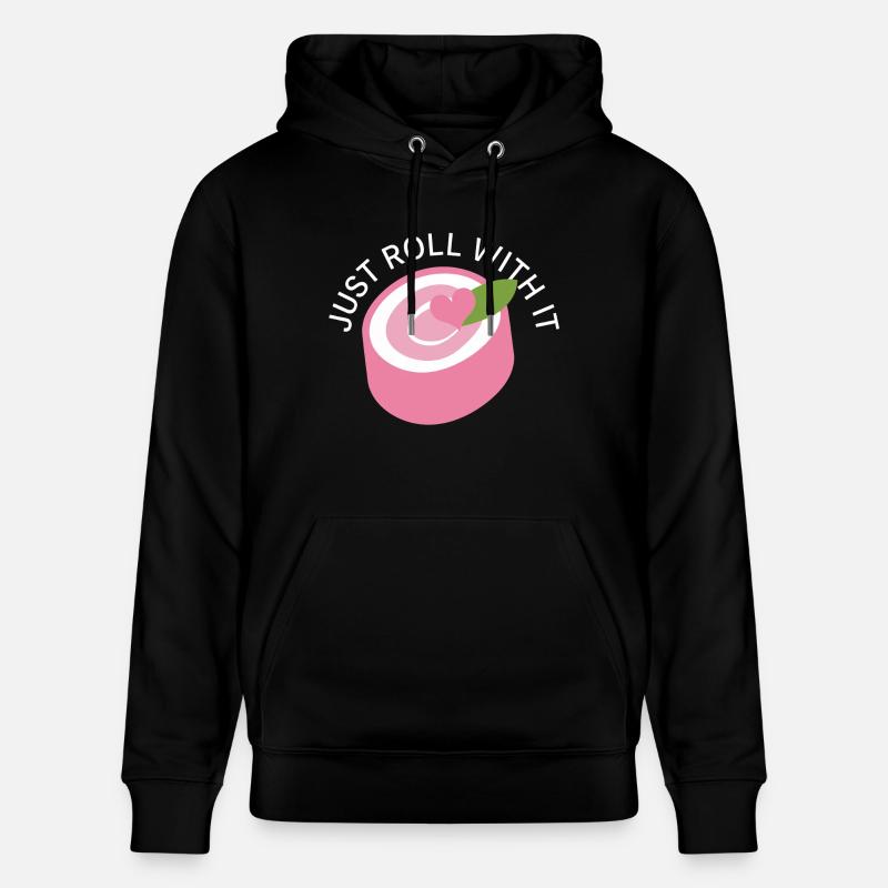 Just Roll With It - Stanley/Stella Unisex Bio-Hoodie CRUISER  - Schwarz