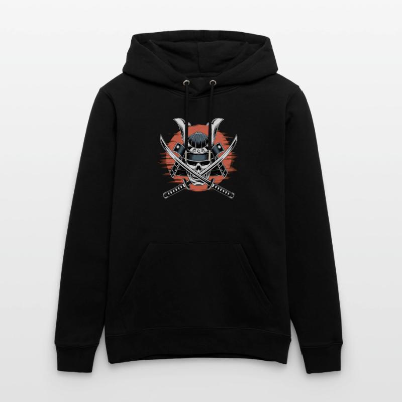 Japanese Samurai Warrior Stanley/Stella CRUISER Unisex Organic Hoodie