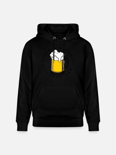Ein Prosit der Gemütlichkeit - Stanley/Stella CRUISER Unisex Organic Hoodie - black