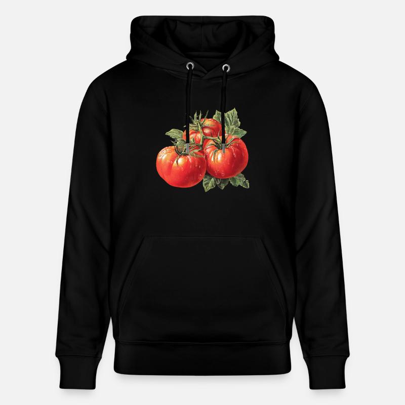 Tomate - Sweat à capuche bio CRUISER Stanley/Stella Unisexe - noir