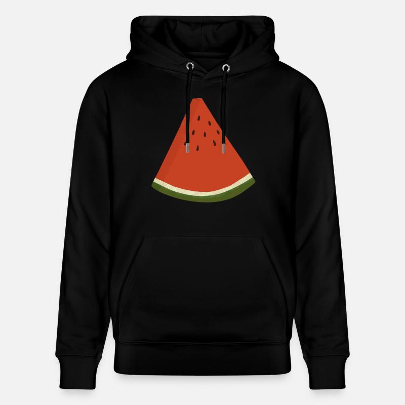 tranche de pastèque - Sweat à capuche bio CRUISER Stanley/Stella Unisexe - noir