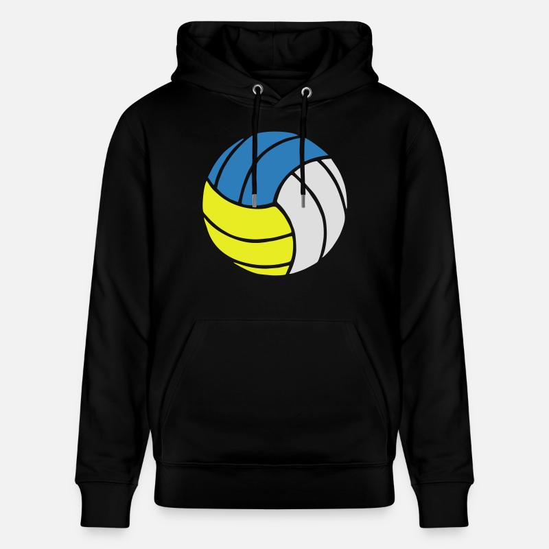 Volleyball - Stanley/Stella Unisex Bio-Hoodie CRUISER  - Schwarz