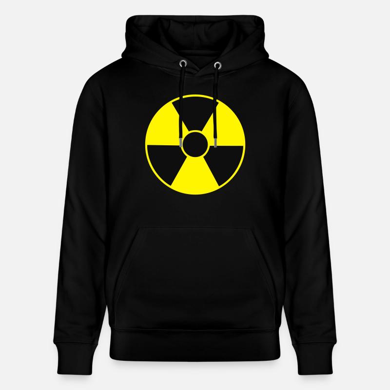 Radio Active Logo X2 DE - Stanley/Stella Unisex Bio-Hoodie CRUISER  - Schwarz