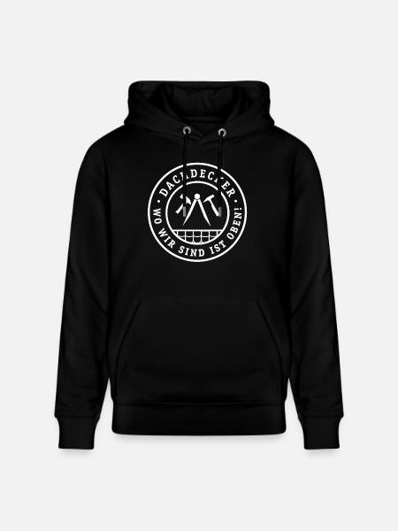 Dachdecker - Stanley/Stella Unisex Bio-Hoodie CRUISER - Schwarz