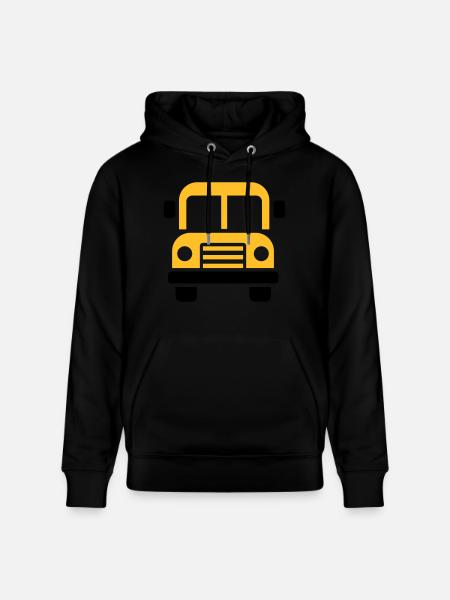 Bus - Stanley/Stella CRUISER Unisex Organic Hoodie - black