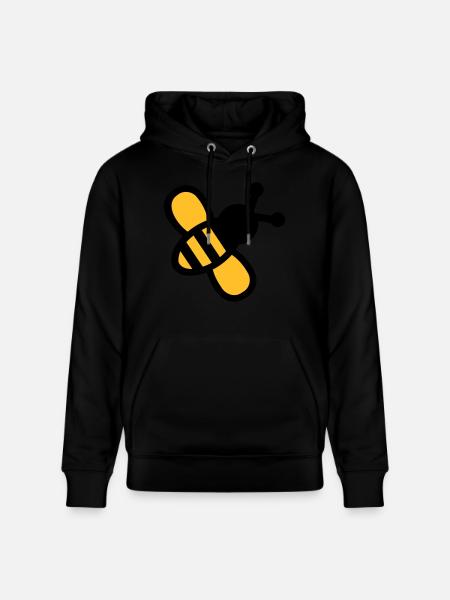 Abeille - Sweat à capuche bio CRUISER Stanley/Stella Unisexe - noir