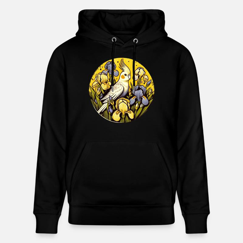 Calopsitte - Sweat à capuche bio CRUISER Stanley/Stella Unisexe - noir