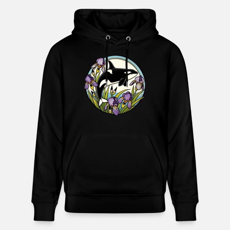 Orque - Sweat à capuche bio CRUISER Stanley/Stella Unisexe - noir