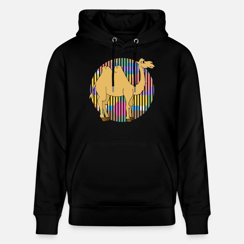 Kamel - Stanley/Stella Unisex Bio-Hoodie CRUISER  - Schwarz