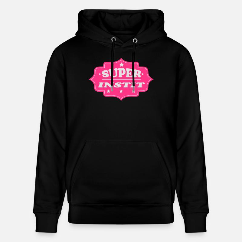 Super instit - Stanley/Stella Unisex Bio-Hoodie CRUISER - Schwarz