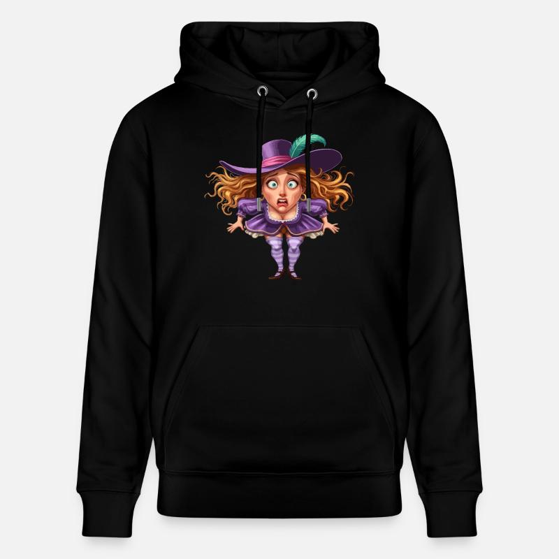 Fais-moi peur - Sweat à capuche bio CRUISER Stanley/Stella Unisexe - noir