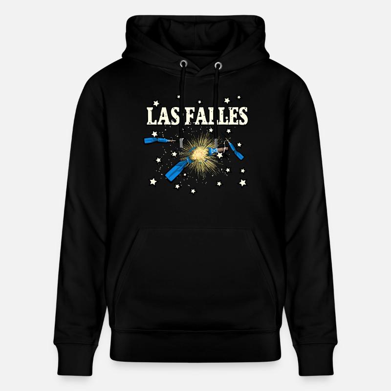 Falles Truenos - Stanley/Stella Unisex Bio-Hoodie CRUISER  - Schwarz
