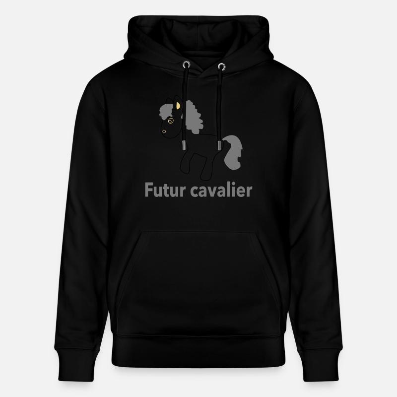 bb cavalier - Sweat à capuche bio CRUISER Stanley/Stella Unisexe - noir