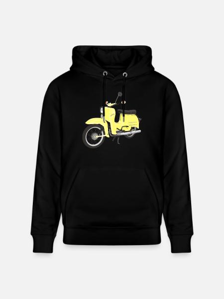 Simson Schwalbe - Stanley/Stella CRUISER Unisex Organic Hoodie - black