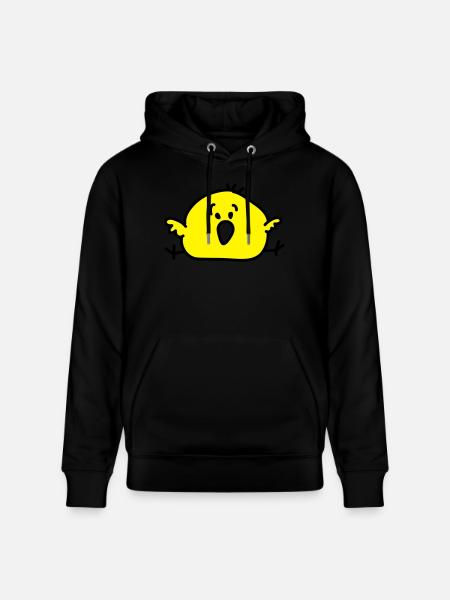 big bird - Stanley/Stella CRUISER Unisex Organic Hoodie - black