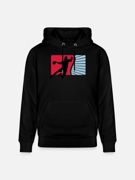 handball - Stanley/Stella CRUISER Unisex Organic Hoodie - black