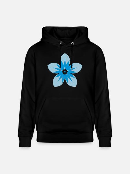 Blume V2 - Stanley/Stella Unisex Bio-Hoodie CRUISER - Schwarz
