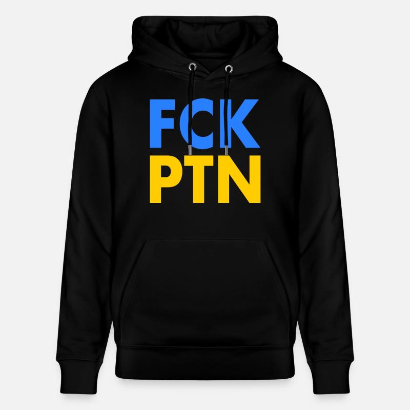 Fck ptn - Sweat à capuche bio CRUISER Stanley/Stella Unisexe - noir