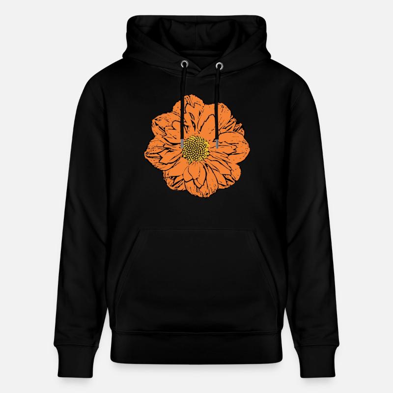 Fleur cadeau - Sweat à capuche bio CRUISER Stanley/Stella Unisexe - noir