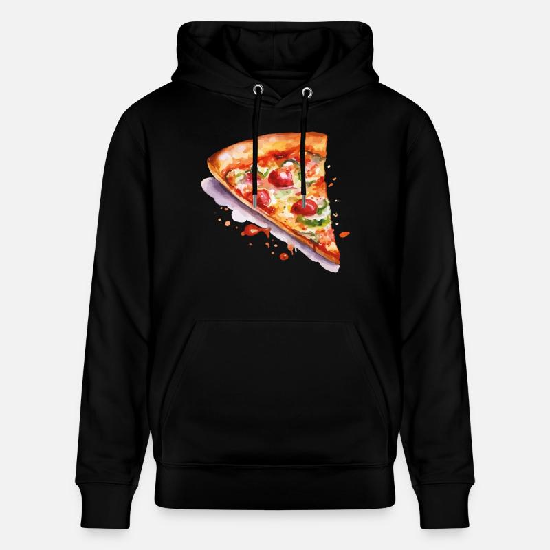 pizza - Sweat à capuche bio CRUISER Stanley/Stella Unisexe - noir