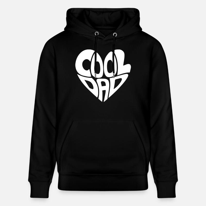 Cooler Papa - Stanley/Stella Unisex Bio-Hoodie CRUISER  - Schwarz