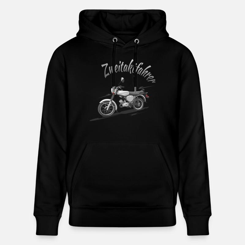S51 cavaliers à deux temps - Sweat à capuche bio CRUISER Stanley/Stella Unisexe - noir