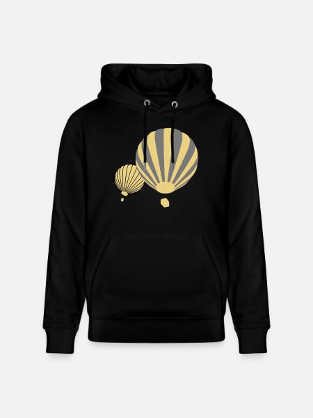 Ballons - Stanley/Stella Unisex Bio-Hoodie CRUISER - Schwarz