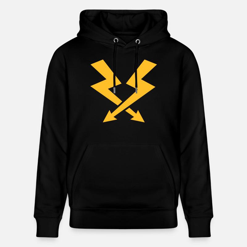 Flash - Sweat à capuche bio CRUISER Stanley/Stella Unisexe - noir