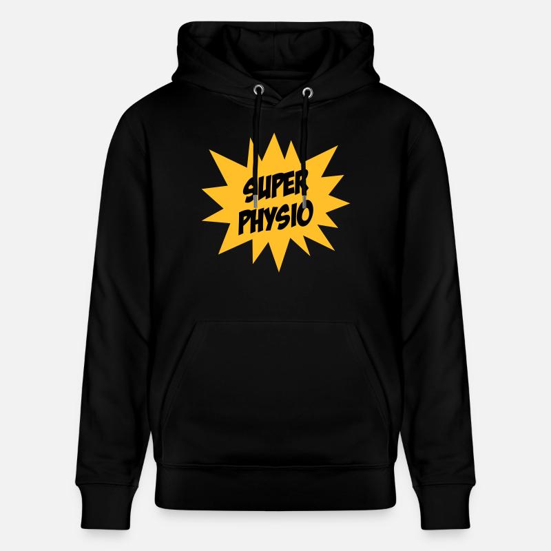 Super Physio - Sweat à capuche bio CRUISER Stanley/Stella Unisexe - noir