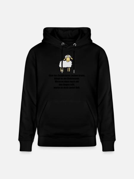schaefchen - Stanley/Stella Unisex Bio-Hoodie CRUISER - Schwarz