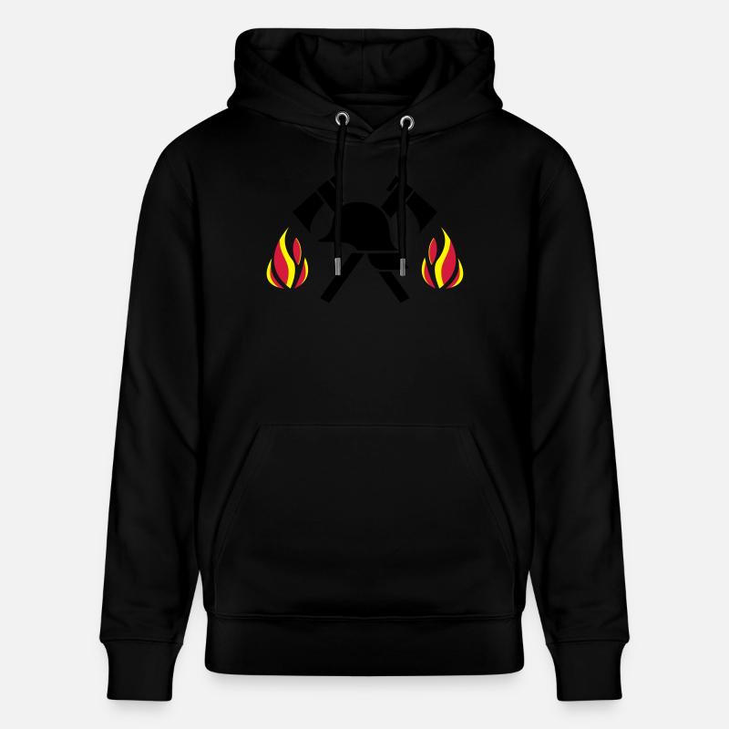 firefighter - Sweat à capuche bio CRUISER Stanley/Stella Unisexe - noir