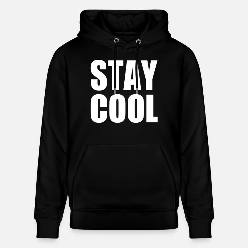 Stay cool - Sweat à capuche bio CRUISER Stanley/Stella Unisexe - noir
