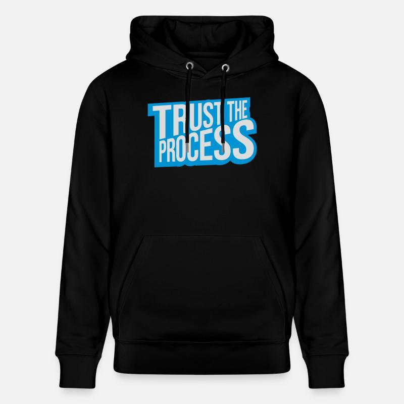 faire confiance au processus Devis - Sweat à capuche bio CRUISER Stanley/Stella Unisexe - noir