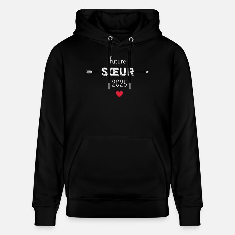 Future sœur 2025 - Sweat à capuche bio CRUISER Stanley/Stella Unisexe - noir