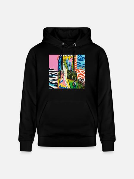 1000038773 - Stanley/Stella CRUISER Unisex Organic Hoodie - black