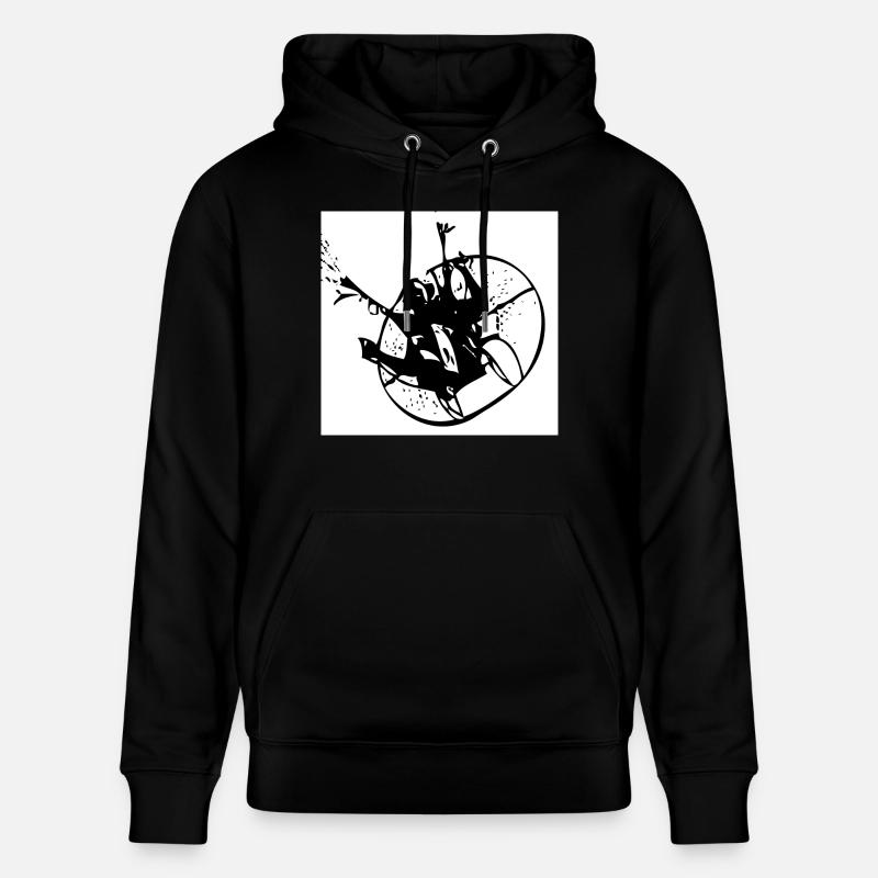 PARAMOTEUR - Sweat à capuche bio CRUISER Stanley/Stella Unisexe - noir