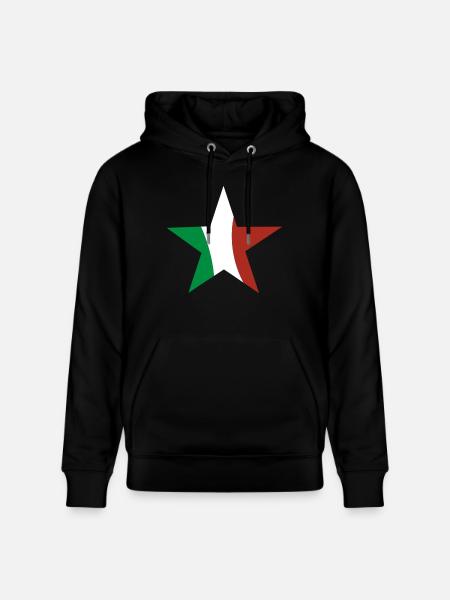 star italy - Stanley/Stella CRUISER Unisex Organic Hoodie - black